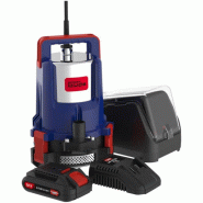 Pompe immergée pour eaux claires à accu ktp 18-201-23 avec chargeur Pompe immergée pour eaux claires à accu ktp 18-201-23 avec chargeur