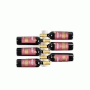Range-bouteilles Trincadeira mural 6 bouteilles VinoGuard. Blanc - blanc métal VG-Tcd-06-B Range-bouteilles Trincadeira mural 6 bouteilles VinoGuard. Blanc - blanc métal VG-Tcd-06-B