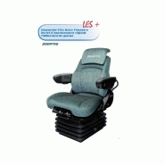 Siège suspension pneumatique d5575a 12v matière velours sears seating