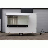Remorque de vente équipée - 3,75 x 2,20 x 2,30m - 1500 kg Remorque de vente équipée - 3,75 x 2,20 x 2,30m - 1500 kg