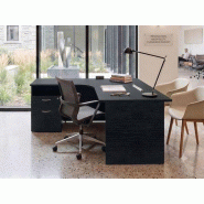 Bureau de direction compact Filippa avec caisson en livraison rapide