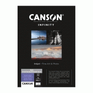 Papier canson rag photographique duo 220gr/m², a2, 25 feuilles