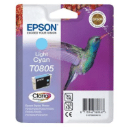 Cartouche Epson T0805 cyan clair pour imprimantes jet d'encre Cartouche Epson T0805 cyan clair pour imprimantes jet d'encre