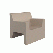 Fauteuil lounge in & out JUT - écru