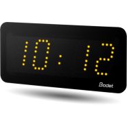 Horloge LED Style II 5, alimentation 230V, indépendante, LED jaune - BODET
