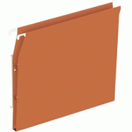 L'OBLIQUE 38637 Dossier suspendu Économique Kraft 220 g Entraxe 330 mm H 275 mm Fond 15 Boîte de 25 Orange - 3362949907435