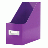 LEITZ Lot de 6 Porte-revues Click & Store Wow, format 24x32, en PP, coloris violet - violet 60470062