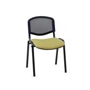 Chaise d'accueil multi-usage avec dossier en résille - LENA Chaise d'accueil multi-usage avec dossier en résille - LENA