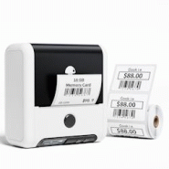 Mini Imprimante Bluetooth Portable Étiquettes Thermiques Haute Résolution YONIS - blanc 3615616969725 Mini Imprimante Bluetooth Portable Étiquettes Thermiques Haute Résolution YONIS - blanc 3615616969725