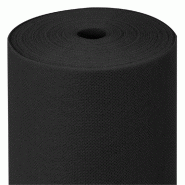 Nappe pré-découpée intissé noir 42 formats 1,20x50,4m - par 1