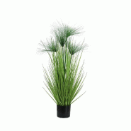 Papyrus artificiel dans pot H 100 cm