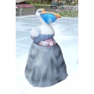 Pataugeoire - Jeux aquatiques Athalia avec pompe manuelle robuste_1