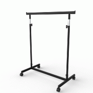 Portant Droit Réglable Acier L100cm