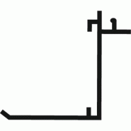 Profil cadre perfore 10 b 3 m Profil cadre perfore 10 b 3 m