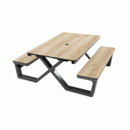 Table pique nique pour enfants en HPL - modèle déposé - TBLPNQHPLCR-JD01/E Table pique nique pour enfants en HPL - modèle déposé - TBLPNQHPLCR-JD01/E