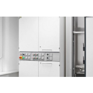 Armoire de raccordement compacte  avec grand compartiment multimédia