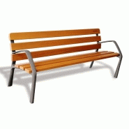 Banc public en bois norcor nb Banc public en bois norcor nb