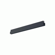 Gea Luce Module Led Linéaire 24W 48V Anti-Éblouissant 2700K Dimmable Pour Rail Magnétique - Gealuce Gfa1291Hd - Structure Aluminium Noir - GFA1291HD