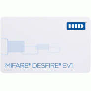 Carte à puce RFID HID MIFARE DESFire EV1 - 2k, 4k, 8k - Lot de 10 pièces