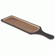 MONDO DECO Assiette  planche GM mélamine Bocage 50 x 14 cm x12 pcs Mondo Déco - marron matière synthétique 3558840058288