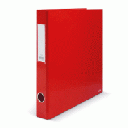 OEM Chemise de classement en plastique avec porte-étiquette 2 anneaux R 24 mm L36 mm Rouge - 4740372460243