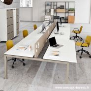 Pokano - bureau open space - concept bureau - pour 6 personnes