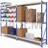 Rayonnage à lisses pour stockage manuel des produits volumineux Flivol