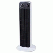 Tarrington House Aérotherme céramique avec ventilateur H2025, plastique, 2000 W, 2 niveaux de puissance, fonction oscillation, blanc - blanc 4067373 Tarrington House Aérotherme céramique avec ventilateur H2025, plastique, 2000 W, 2 niveaux de puissance, fonction oscillation, blanc - blanc 4067373