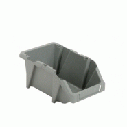 Bac à bec empilable et emboîtable 1 à 19 L - gris Bac à bec empilable et emboîtable 1 à 19 L - gris