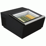 COMBISTEEL modèle de table vitrine à crème glacée noir s'ouvre du côté fonctionnement - noir cc3203 COMBISTEEL modèle de table vitrine à crème glacée noir s'ouvre du côté fonctionnement - noir cc3203