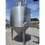 Cuve ETA 5000 L - CUV459 - Inox 304L avec agitation centrale - 2,2 kW
