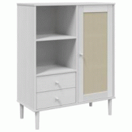 Helloshop26 - Buffet bahut commode armoire meuble de rangement organisateur cuisine salle de séjour salon aspect rotin 90 x 40 x 02_0036227 - 3000212 Helloshop26 - Buffet bahut commode armoire meuble de rangement organisateur cuisine salle de séjour salon aspect rotin 90 x 40 x 02_0036227 - 3000212