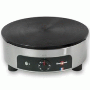 Krampouz Crêpière électrique ronde Standard ø 35 cm - argenté CSRO3AA-KR