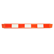 Lisse de cône rigide orange - Dimensions 2000 x 170 x 30 mm - L2MO