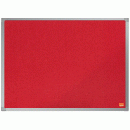 Nobo Tableau d'affichage en feutre Essence 60x45, coloris rouge - rouge 1915202