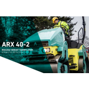 Rouleau vibrant tandem léger - EU Stage V/ U.S. EPA Tier 4 Final - Ammann - ARX 40-2