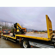 ROYEN plateau grue coulissante autonome