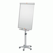 Tableau blanc sur chevalet mobile (roulettes)