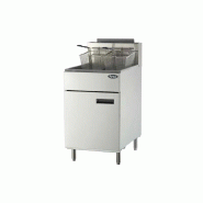 Friteuse professionnelle atosa à gaz de Ville 29 L – haut rendement 75 kg/h - inox ATFS-75NG Friteuse professionnelle atosa à gaz de Ville 29 L – haut rendement 75 kg/h - inox ATFS-75NG