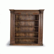 GINER Y COLOMER SL Bibliothèque Palermo en bois de manguier 222cm x 142cm x 56cm - marron 1432