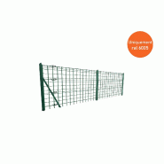 Grillage soudé maille 100x50mm Ral 6005 - 1500_0