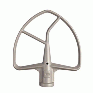 KITCHENAID batteur revêtement nylon pour artisan professionnel 5k7fb - argenté acier 859704001830