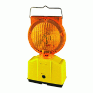 Lot de 3 lampes de chantier solaire clignotante automatique - 60 flash/mn - TALIAPLAST - 500204 x3 Lot de 3 lampes de chantier solaire clignotante automatique - 60 flash/mn - TALIAPLAST - 500204 x3