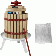 Pressoir à fruits op 12 - presse à fruits 12 litres