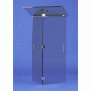 PUPITRE EN PLEXIGLASS PLIABLE FUMÉ PUPITRE EN PLEXIGLASS PLIABLE FUMÉ