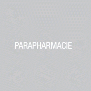 Sticker texte parapharmacie blanc - 10.4x86.9 cm - Vinyle adhésif polymère - Durabilité jusqu'à 10 ans