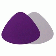Stil Casa, ensemble de 12 sets de table bicolores, polyuréthane laminé cousu, 27xh. 24 cm, finition dollar couleur violet/rose. - STP-SG-VC Stil Casa, ensemble de 12 sets de table bicolores, polyuréthane laminé cousu, 27xh. 24 cm, finition dollar couleur violet/rose. - STP-SG-VC
