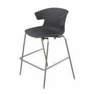 Tabouret de Bar avec repose pieds Cove - Offisit - Vert_0