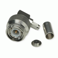 TELEGÄRTNER Connecteur TNC coudé 50 Ohm, pour RG-58C/U Professionnel_0