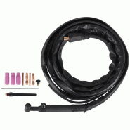 Torche tig 26v - 4 mètres + buses Torche tig 26v - 4 mètres + buses